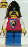 LEGO cas064 Royal Knights - Knight 3, Black Neck-Protector